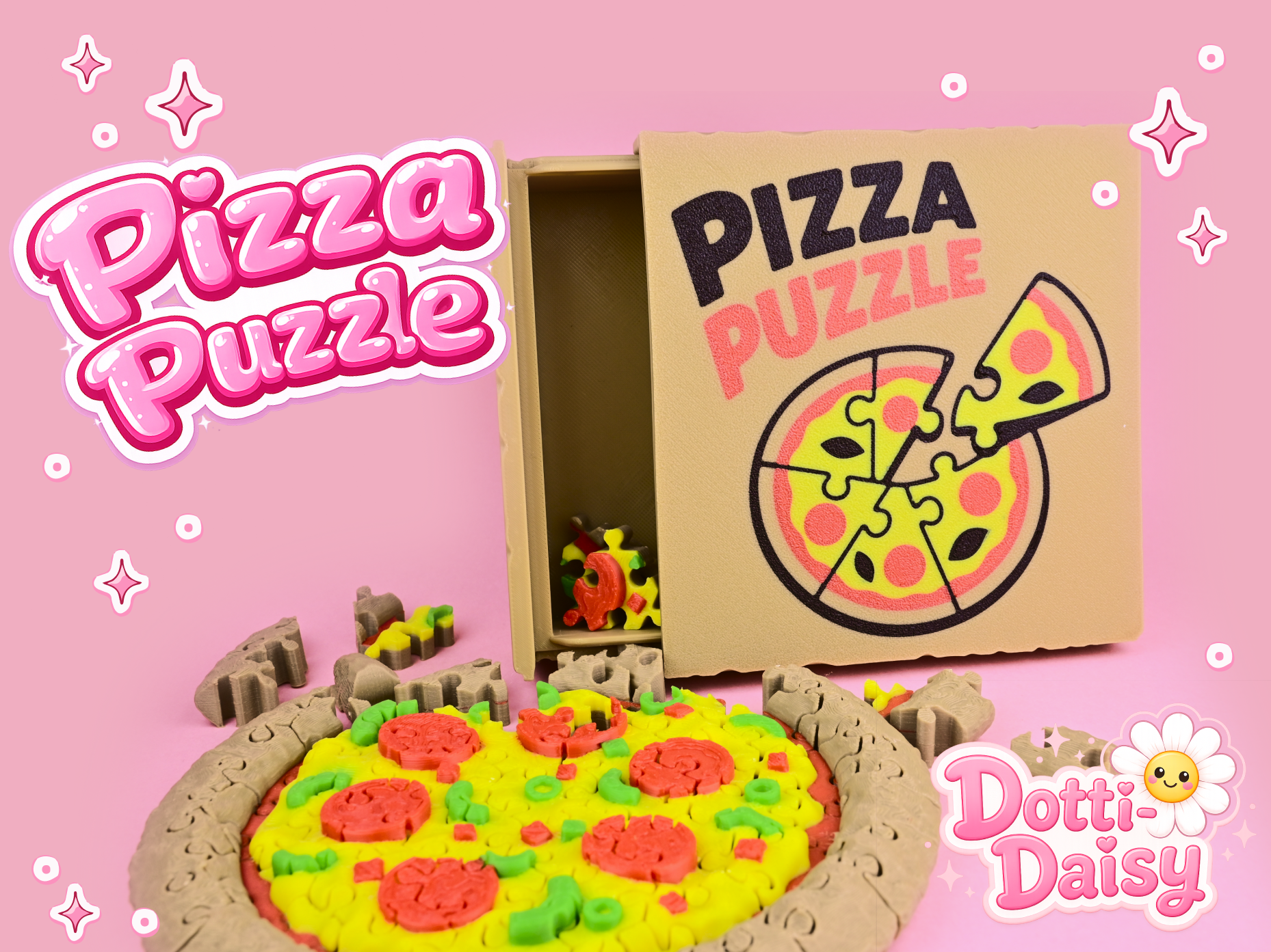 Dotti Daisy 3D | Home - MakerWorld