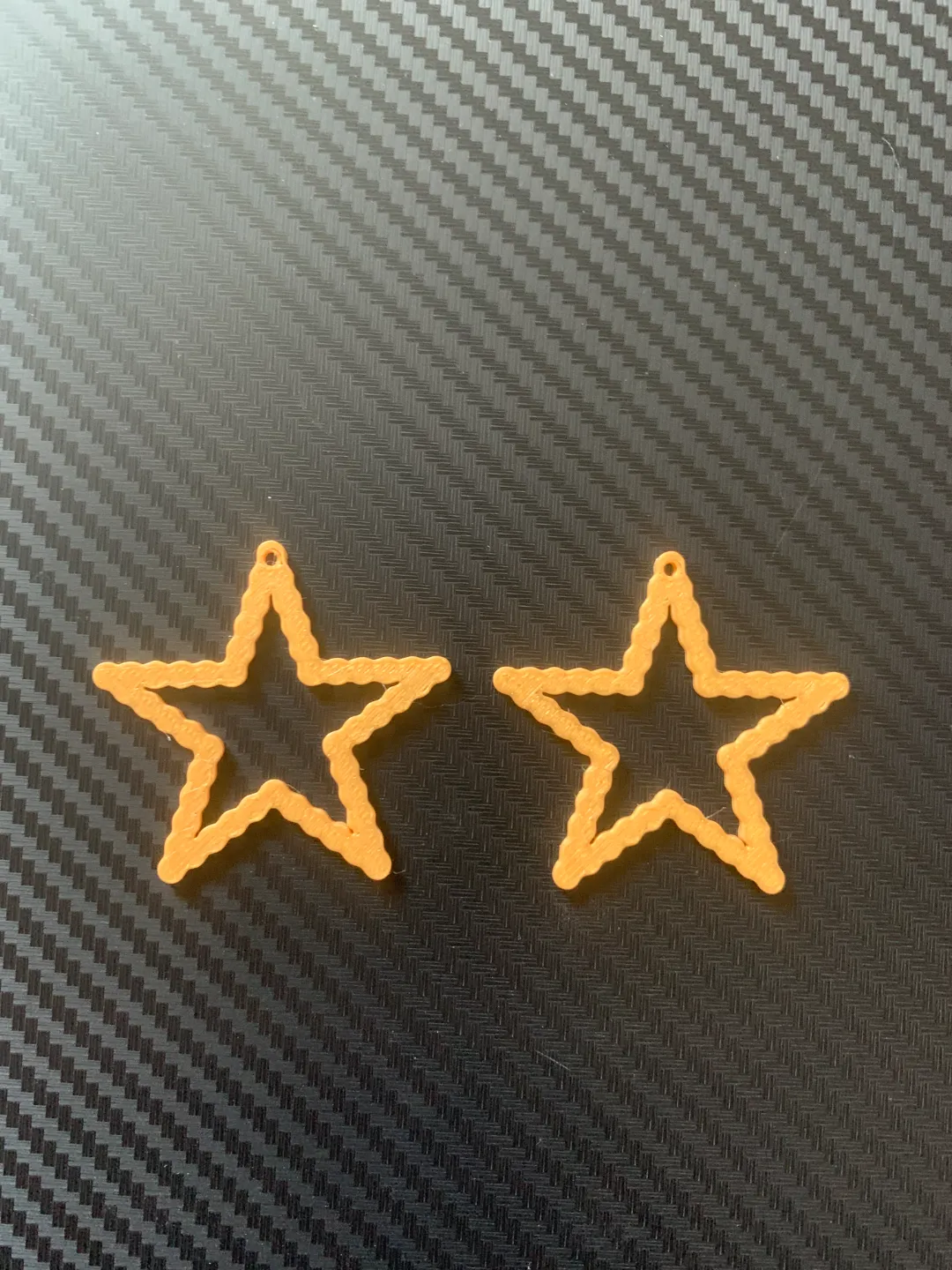 star earrings view 2