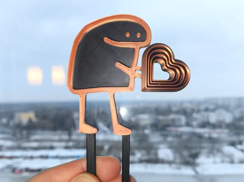 Flork Fidget Love Topper