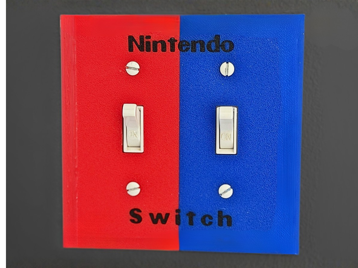 Nintendo "Switch" Light Switch Cover (US Standard)