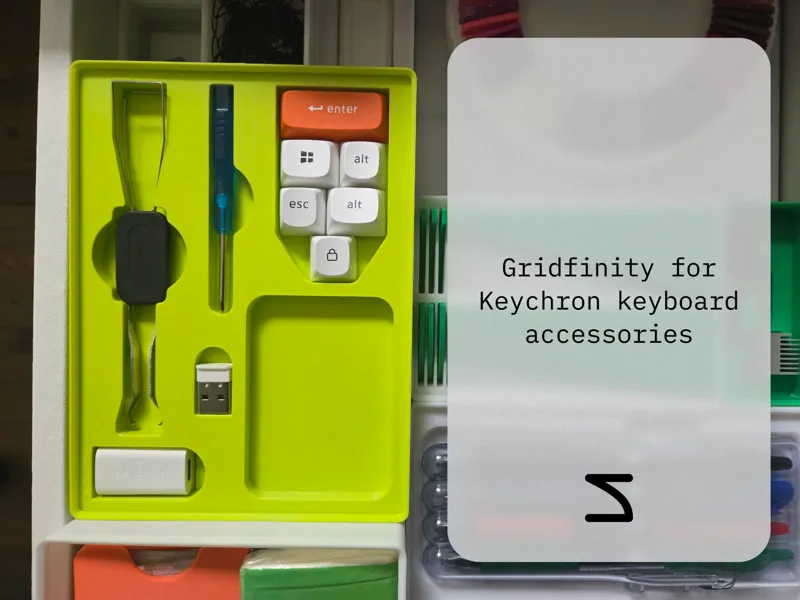 Keychron Keyboard Accessories Gridfinity Organizer