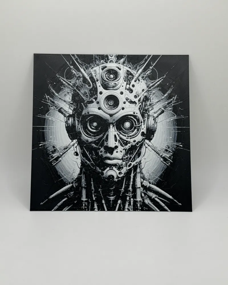 Cyborg Artistry HueForge 