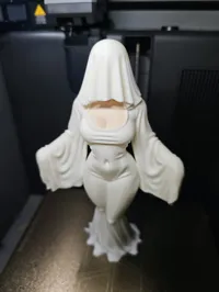 Mehrfarbig 240mm High + tiefer Dekolleté und Gesicht