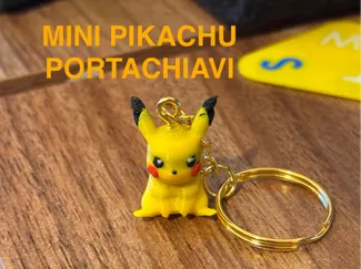 pikachu mini portachiavi