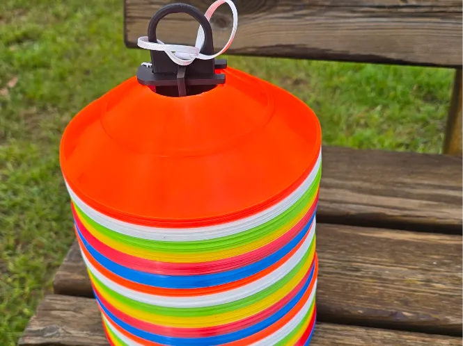 Fußball Trainingshütchen Halter 25cm hoch