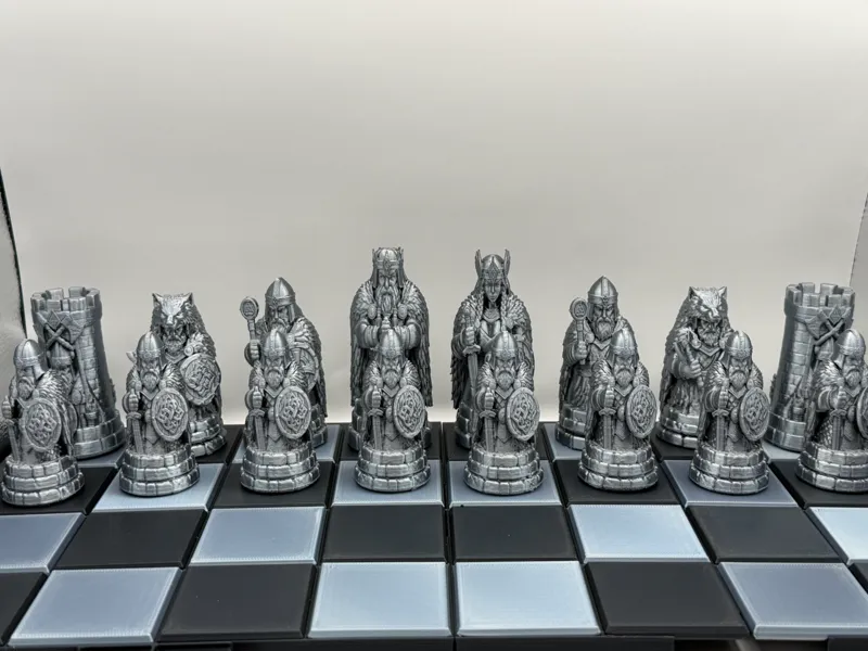 Viking/Norse Chess Set