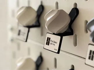 IKEA Skadis - aesthetic bambu Display swatch