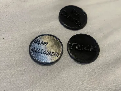 Trick Or Treat Halloween Coins