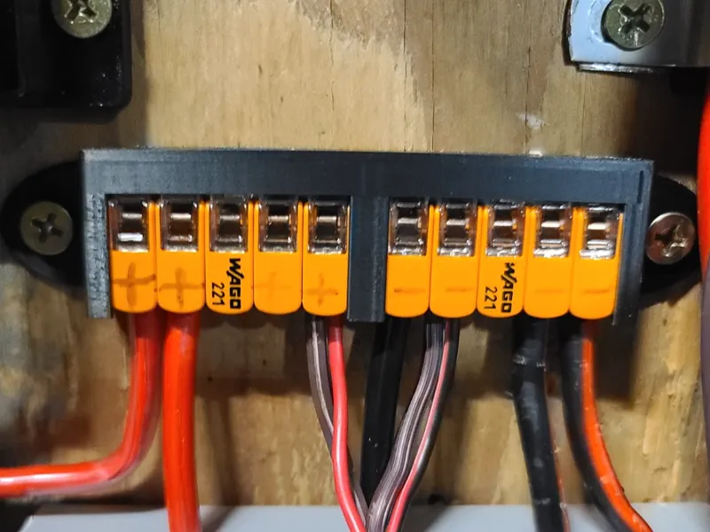 Wago 221 10-20AWG 5 wire