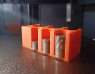 Swiss Franc Coin Holder
