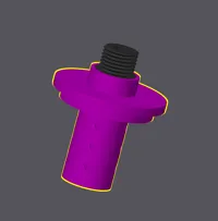 Adaptateur de nettoyage pour flexible de douche — photo 2
