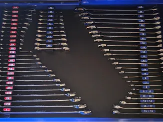 Wrench Organizer - Vertical