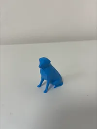Labrador low poly — photo 2