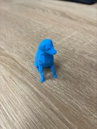 Labrador low poly — photo 5