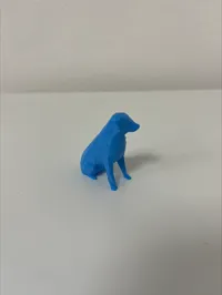 Labrador low poly — photo 3