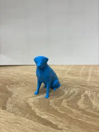 Labrador low poly — photo 1