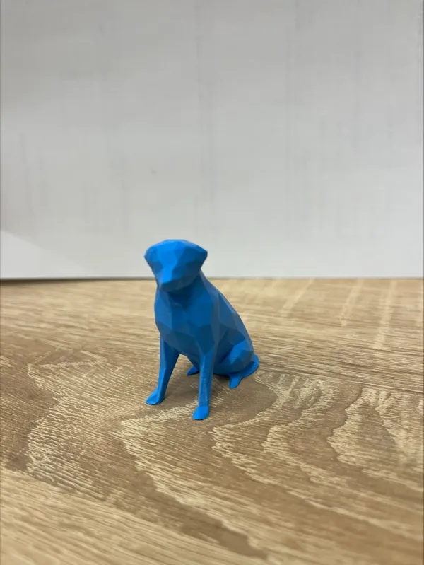 Labrador low poly