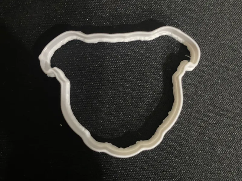 Bulldog cookie cutter