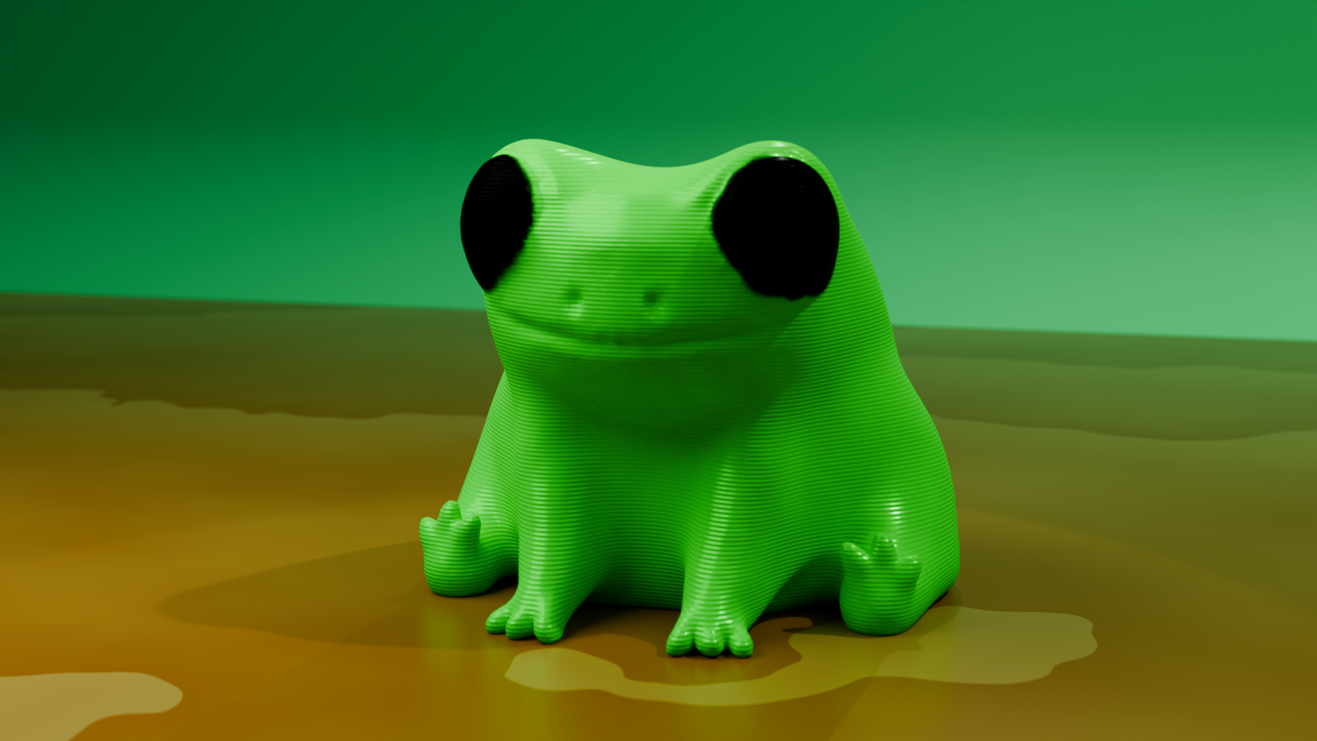 Miniatura 2 do modelo 3D Fred The Frog