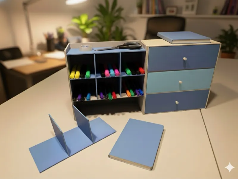 Modular Desk Organizer — Built for Your Flow