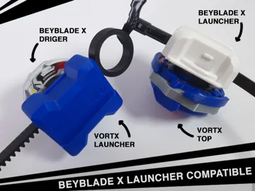 Letrero o emblema decorativo: VortX - Reaper| Beyblade X Launcher Compatible — vista de referencia 4