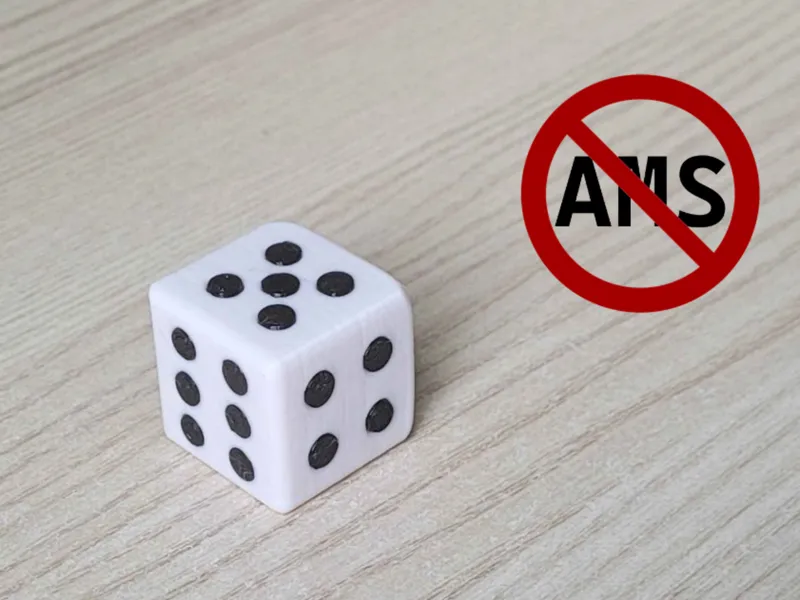 Two-Color Dice (NO AMS, NO GLUE)