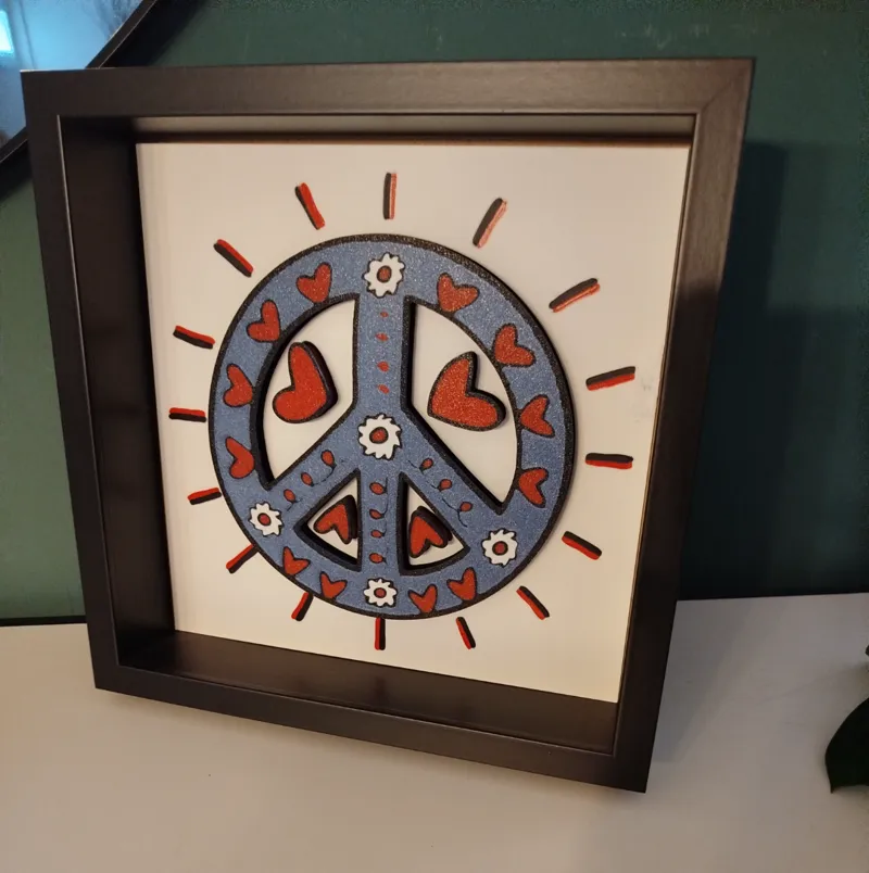 Peace 3D - James Rizzi 3D Art