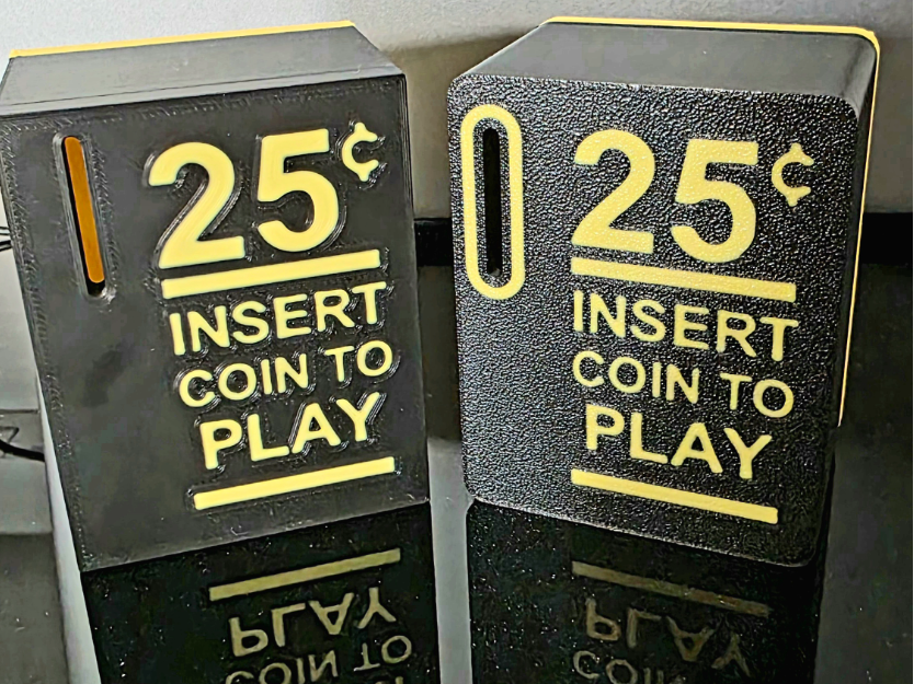 Retro Arcade Coin Bank – Insert Coin To Play