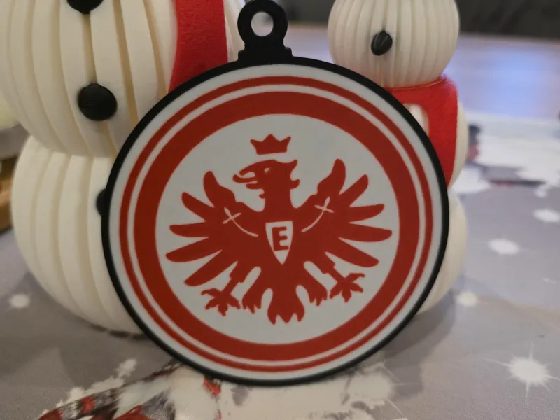 Eintracht Frankfurt beidseitig Weihnachten