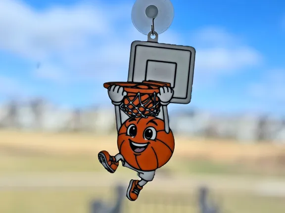 Captain Swish – Dunking Basketball Suncatcher