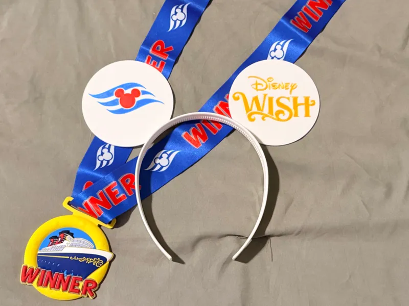 Disney Wish - Cruise Ships Mouse Ears Headband