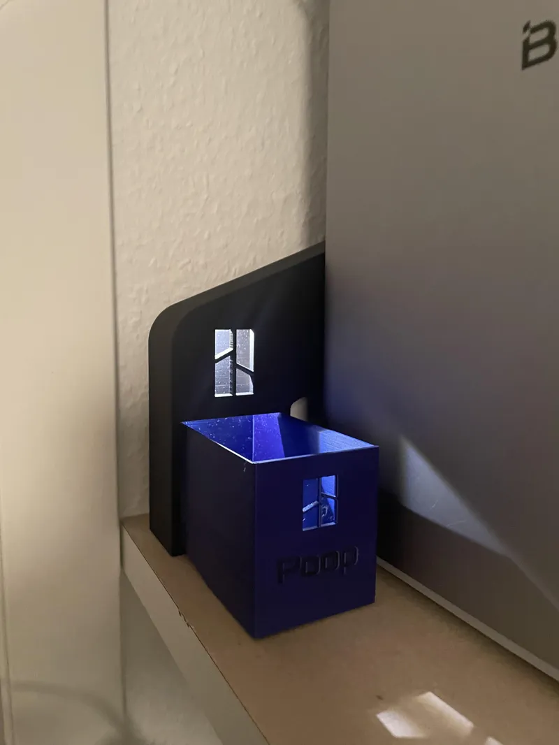 Poop Collector with magnet and light