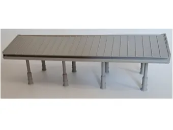 Model Railway Station Canopy