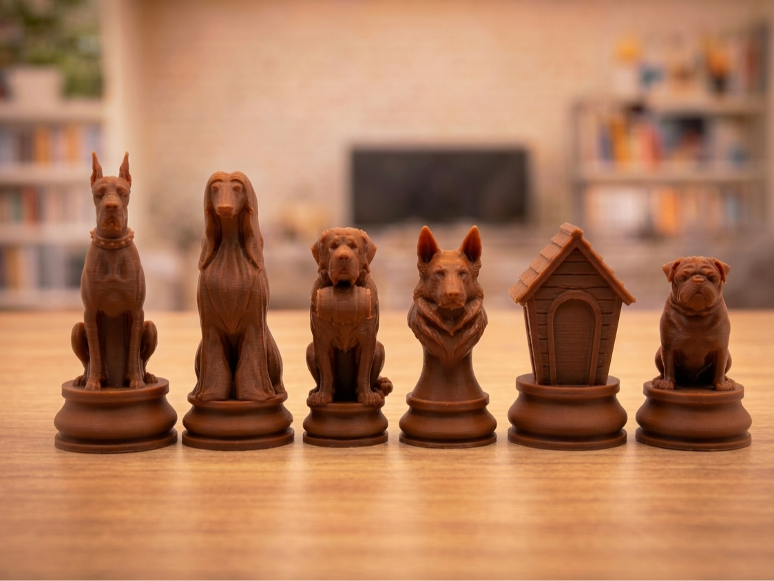 Dogs Chess Set