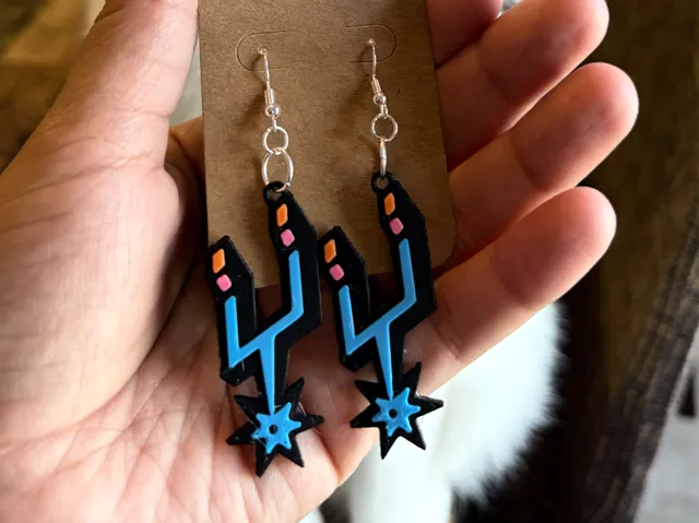 Spurs Earrings