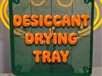 Dessicant (Silica Gel) Drying Tray