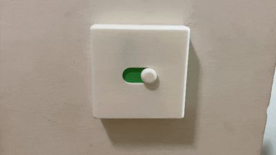 iOS simulated switch 86-type switch cover decoration