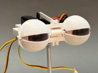 Three-Servo Eye Animatronic