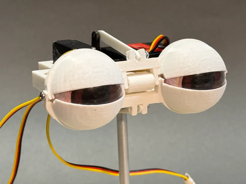 Three-Servo Eye Animatronic