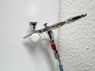 Airbrush holder for Mobius