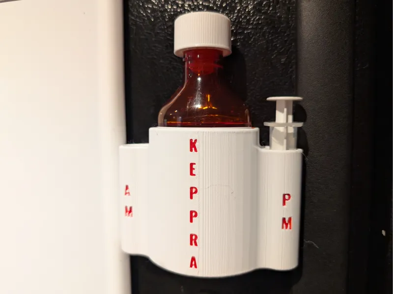 Magnetic Medication Bottle Holder