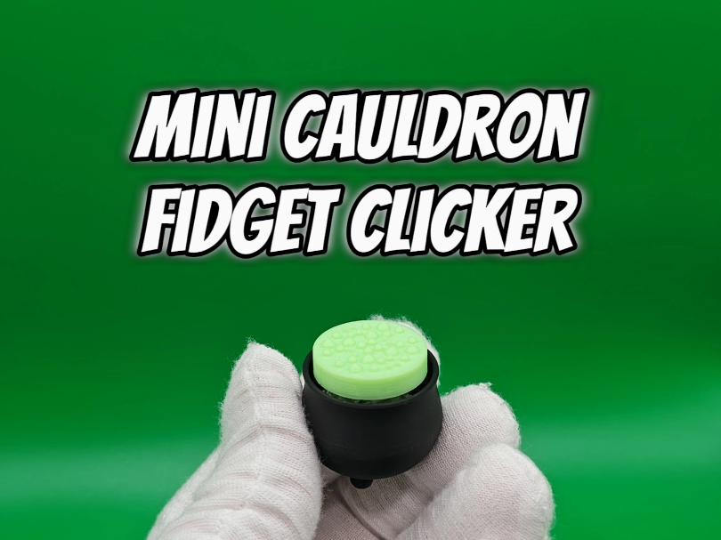 Mini Cauldron Fidget Clicker