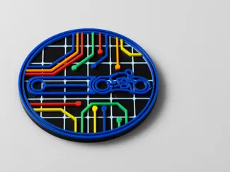 Tron Multicolor Coaster