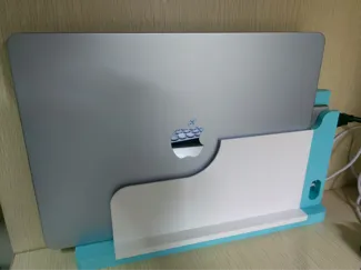 macbook air 快插快拔固定座(可放置绿联3合1单C头拓展坞和magsafe电源线)