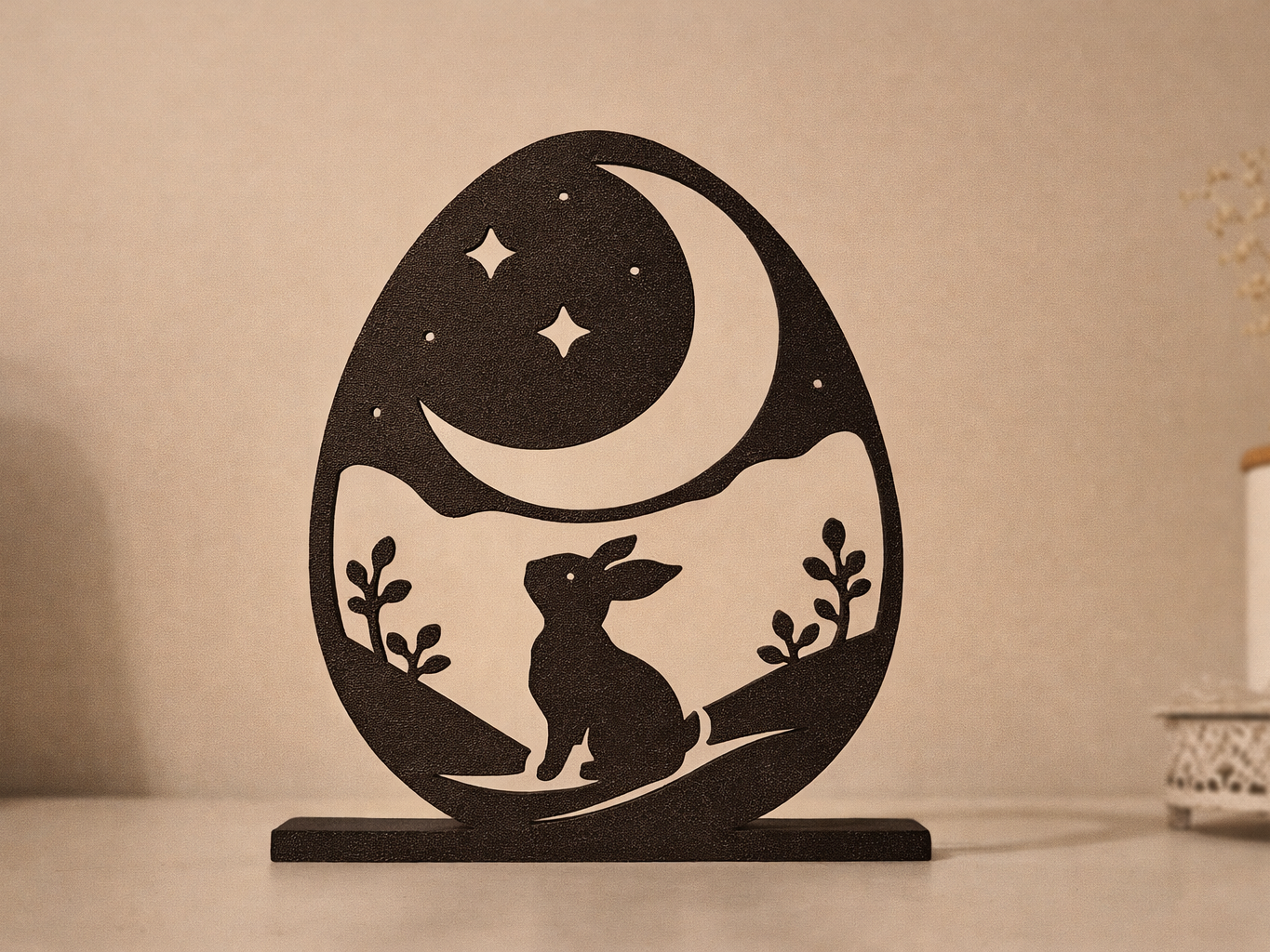 Easter Bunny – Decorative Egg Silhouette