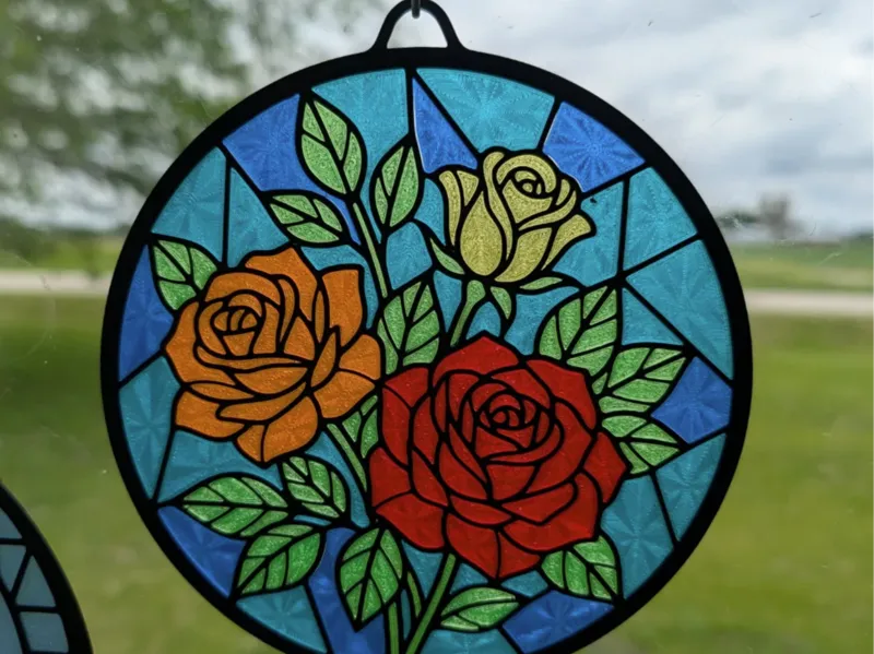 Roses Sun Catcher