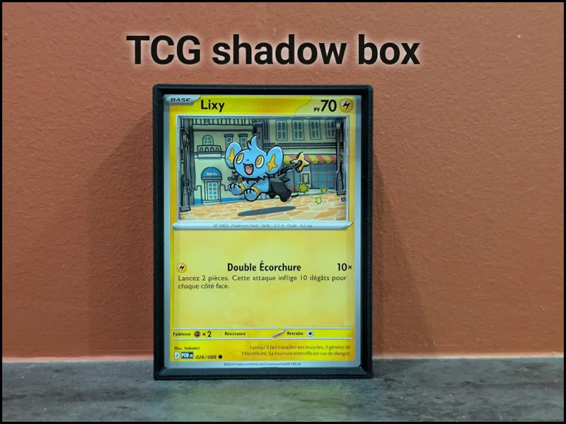 TCG Shadow Box Frame