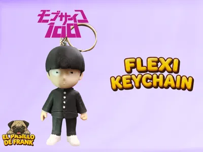 Mob Psycho 100 Flexi-Keychain