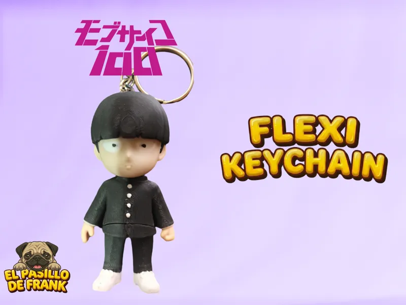 Mob Psycho 100 Flexi-Keychain