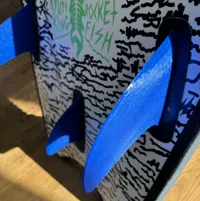 Set d'ailerons FCS pour surf de rivière — photo 1